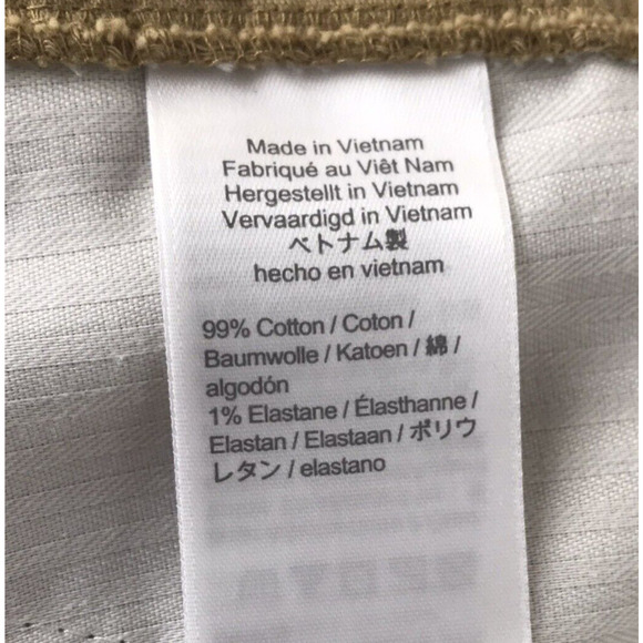 NWT J Crew High Rise Corduroy Pants Straight Leg Trousers Camel Tan Pockets Sz 6 - Picture 8 of 9